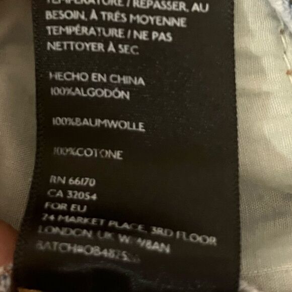 BDG Cheeky Super High Rise Cut Off Jeans Shorts Size 27 - Picture 6 of 9